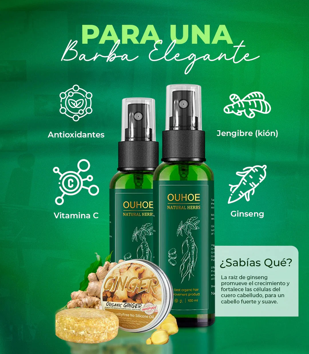 OUHOE ELIXIR PARA EL CRECIMIENTO DE CABELLO